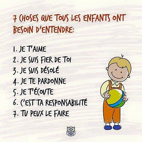 7 choses que tous les enfants ont besoin d'entendre - différent.land 7 choses que tous les enfants ont besoin d'entendre - différent.land