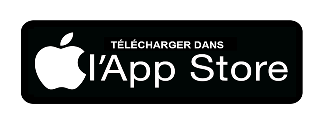 Bouton de téléchargement pour l'App Store