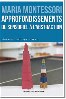 livre : Approfondissements, du sensoriel à l’abstraction