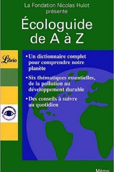 Écologuide de A à Z livre : Écologuide de A à Z