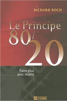 livre : Le Principe 80/20