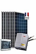 Kit solaire pour autoconsommation 2000W 8080Wh/jour